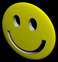 a smiley face